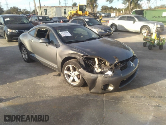 2006 Mitsubishi Eclipse GS z VIN 4A3AK24F36E026481, wystawiony jako IAAI lot #41308550 z przebiegiem Nie podano mil oraz . Historia ofert i sprzedaży dostępna na DreamBid. Obrazek 1.