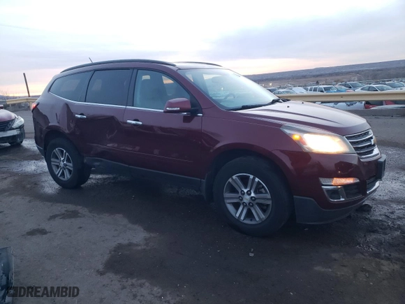 2015 Chevrolet Traverse LT with VIN 1GNKRGKD4FJ234238, listed as a Copart auction lot 84156094 with 133,503 mi miles and Salvage Title. Bid and sale history available at carsss.com. Image 4.