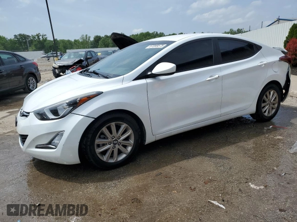 2015 Hyundai Elantra SE z VIN 5NPDH4AE6FH586372, wystawiony jako Copart lot #57399575 z przebiegiem 95 860 mil mil oraz Nie do naprawy • Non repairable. Historia ofert i sprzedaży dostępna na DreamBid. Obrazek 1.