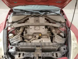 2010 Nissan 370Z Touring with VIN JN1AZ4EH9AM505094, listed as a Copart auction lot 51652215 with 108,268 mi miles and Salvage Title. Bid and sale history available at carsss.com. Image 11.