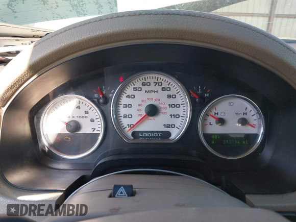 2006 Ford F-150 XLT with VIN 1FTPW14V76KD69637, listed as a IAAI auction lot 41940313 with 313,194 mi miles and . Bid and sale history available at carsss.com. Image 7.