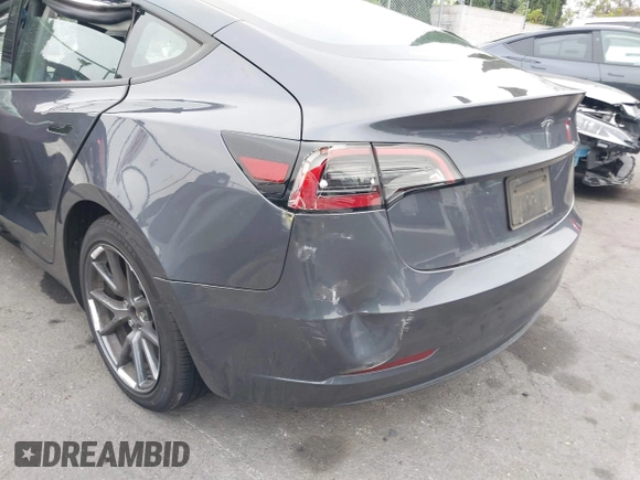 2023 Tesla Model 3 with VIN 5YJ3E1EA4PF705949, listed as a IAAI auction lot 42336682 with 88,056 mi miles and . Bid and sale history available at DreamBid. Image 19.