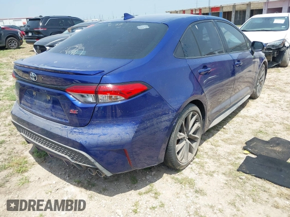 2020 Toyota Corolla SE with VIN 5YFP4RCE4LP003430, listed as a IAAI auction lot 41940265 with 67,584 mi miles and . Bid and sale history available at DreamBid. Image 4.