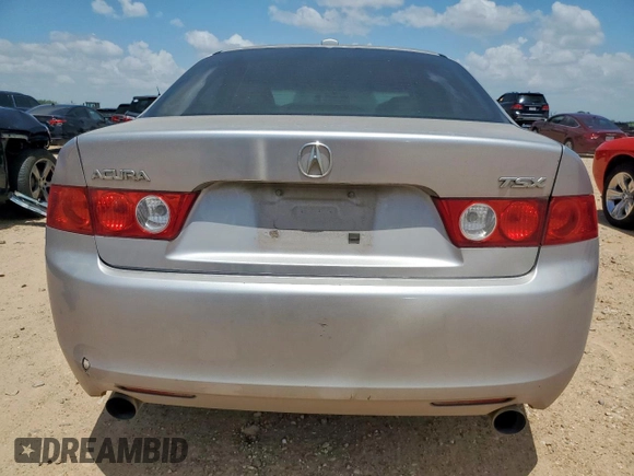 2005 Acura TSX with VIN JH4CL96875C021261, listed as a Copart auction lot 62316975 with 193,077 mi miles and Clean title. Bid and sale history available at DreamBid. Image 6.