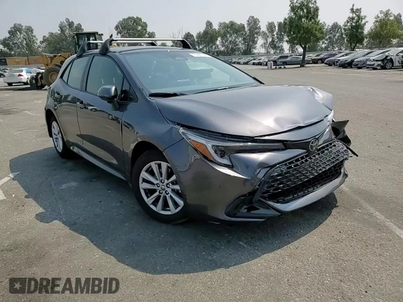 2023 Toyota Corolla Hatchback SE with VIN JTND4MBE0P3191901, listed as a Copart auction lot 71491134 with 12,031 mi miles and Salvage Title. Bid and sale history available at carsss.com. Image 11.