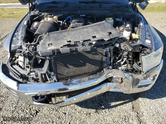 2013 Ram 2500 Laramie with VIN 3C6UR5FL4DG517414, listed as a Copart auction lot 46153195 with 132,541 mi miles and Salvage Title. Bid and sale history available at carsss.com. Image 12.