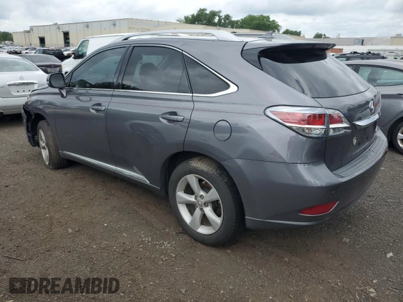 2013 Lexus RX 350 with VIN 2T2BK1BA4DC179813, listed as a Copart auction lot 62965655 with 169,323 mi miles and Salvage title. Bid and sale history available at DreamBid. Image 2.