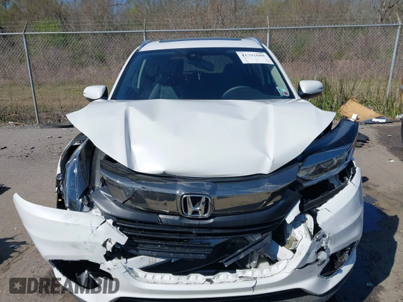 2021 Honda HR-V EX-L with VIN 3CZRU5H70MM715805, listed as a IAAI auction lot 41792689 with 13,695 mi miles. Bid and sale history available at carsss.com. Image 12.