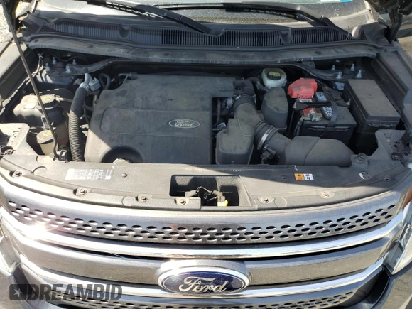 2015 Ford Explorer XLT with VIN 1FM5K8D84FGA30743, listed as a Copart auction lot 53464025 with 77,959 mi miles and Salvage Title. Bid and sale history available at carsss.com. Image 12.