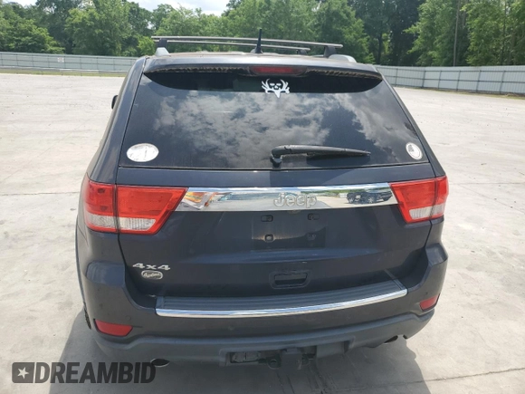 2013 Jeep Grand Cherokee Overland with VIN 1C4RJFCT1DC522850, listed as a Copart auction lot 53919465 with 119,883 mi miles and Clean Title. Bid and sale history available at carsss.com. Image 6.