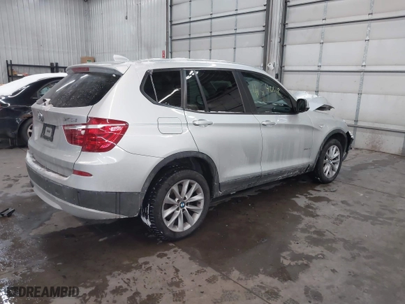2013 BMW X3 xDrive28i with VIN 5UXWX9C52DL874015, listed as a IAAI auction lot 41542818 with 84,610 mi miles. Bid and sale history available at carsss.com. Image 4.