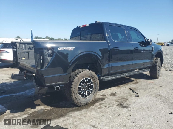 2021 Ford F-150 XL with VIN 1FTFW1E58MFC20671, listed as a Copart auction lot 53516425 with 60,988 mi miles and Salvage Title. Bid and sale history available at carsss.com. Image 3.