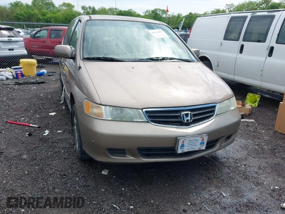 2003 Honda Odyssey EX with VIN 5FNRL18613B085840, listed as a IAAI auction lot 42121495 with Not Provided miles and . Bid and sale history available at carsss.com. Image 6.