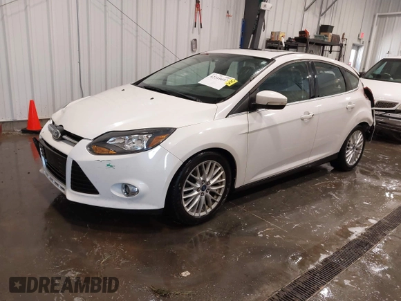 2014 Ford Focus Titanium with VIN 1FADP3N27EL110287, listed as a IAAI auction lot 42210697 with 107,741 mi miles and . Bid and sale history available at DreamBid. Image 17.