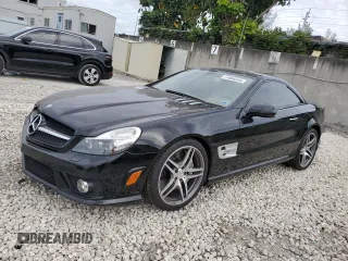 2009 Mercedes-Benz SL 55/63 AMG with VIN WDBSK70F29F147431, listed as a Copart auction lot 77488594 with Not provided miles and Non repairable. Bid and sale history available at DreamBid. Image 1.