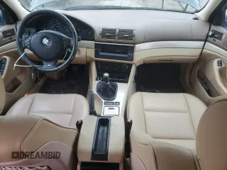 2001 BMW 5 Series 525iT with VIN WBADS33431GD50002, listed as a Copart auction lot 86652624 with 0 mi miles and Salvage Title. Bid and sale history available at carsss.com. Image 8.