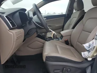 2021 Hyundai Tucson Ultimate with VIN KM8J33AL8MU371486, listed as a Copart auction lot 43250025 with 41,760 mi miles and Salvage title. Bid and sale history available at DreamBid. Image 7.