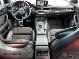 2018 Audi S4 Premium Plus with VIN WAUB4AF46JA143542, listed as a Copart auction lot 74772824 with 57,687 mi miles and Salvage Title. Bid and sale history available at carsss.com. Image 8.