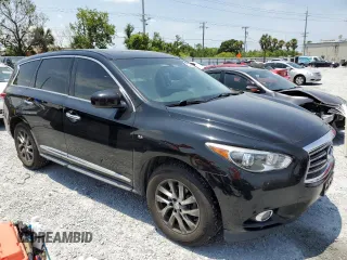 2015 Infiniti QX60 with VIN 5N1AL0MM0FC513356, listed as a Copart auction lot 58204695 with 178,423 mi miles and Clean title. Bid and sale history available at DreamBid. Image 4.