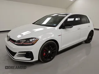 2021 Volkswagen GTI S z VIN 3VW5T7AU2MM005630, wystawiony jako Copart lot #54942425 z przebiegiem 37 088 mil mil oraz Czysty tytuł • Clean title. Historia ofert i sprzedaży dostępna na DreamBid. Obrazek 1.