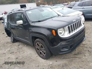 2017 Jeep Renegade Limited z VIN ZACCJBDB0HPE97445, wystawiony jako IAAI lot #40727251 z przebiegiem 120 235 mil mil oraz . Historia ofert i sprzedaży dostępna na DreamBid. Obrazek 1.