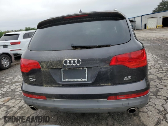 2007 Audi Q7 Premium with VIN WA1BV74L77D103050, listed as a Copart auction lot 50133024 with 168,881 mi miles and Clean Title. Bid and sale history available at carsss.com. Image 6.