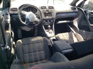 2013 Volkswagen GTI Driver's Edition with VIN WVWHD7AJ1DW116690, listed as a Copart auction lot 57914105 with 106,744 mi miles and Salvage title. Bid and sale history available at DreamBid. Image 8.