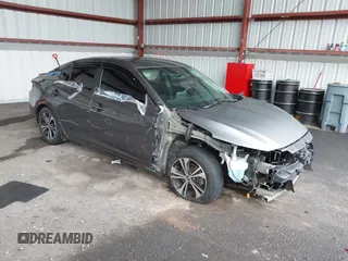 2020 Nissan Sentra SV with VIN 3N1AB8CV0LY287020, listed as a IAAI auction lot 42315811 with 88,201 mi miles and . Bid and sale history available at DreamBid. Image 1.