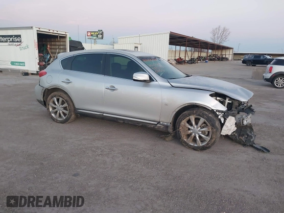 2017 Infiniti QX50 with VIN JN1BJ0RP2HM389625, listed as a IAAI auction lot 41600350 with Not Provided miles. Bid and sale history available at carsss.com. Image 14.