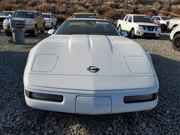 1992 Chevrolet Corvette with VIN 1G1YY23P4N5114876, listed as a Copart auction lot 84500564 with 0 mi miles and Salvage Title. Bid and sale history available at carsss.com. Image 5.