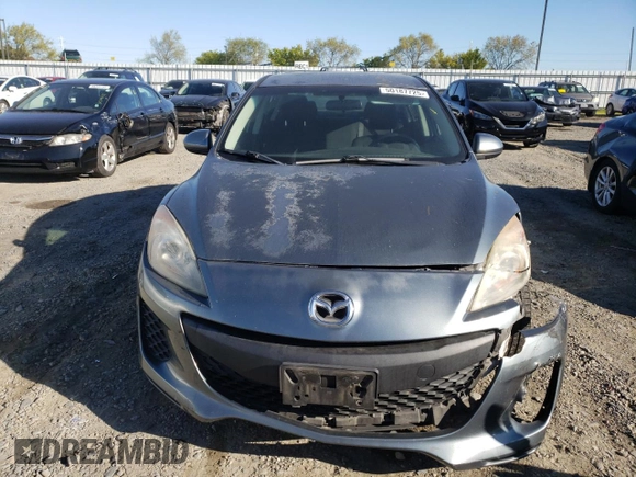 2012 Mazda Mazda3 i Sport with VIN JM1BL1UG2C1534418, listed as a Copart auction lot 50187725 with 130,739 mi miles and Salvage Title. Bid and sale history available at carsss.com. Image 5.