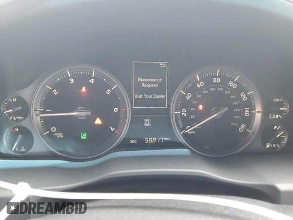 2021 Toyota Land Cruiser z VIN JTMCY7AJ9M4101638, wystawiony jako Copart lot #49609434 z przebiegiem 58 817 mil mil oraz Szkoda całkowita • Salvage title. Historia ofert i sprzedaży dostępna na DreamBid. Obrazek 9.