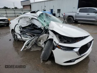 2020 Mazda 3 Premium with VIN 3MZBPAEMXLM132977, listed as a Copart auction lot 47425115 with Not Provided miles and Non Repairable. Bid and sale history available at DreamBid. Image 4.