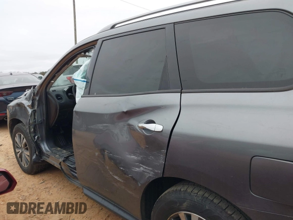 2020 Nissan Pathfinder S with VIN 5N1DR2AN1LC624479, listed as a IAAI auction lot 41198148 with 94,265 mi miles. Bid and sale history available at carsss.com. Image 14.