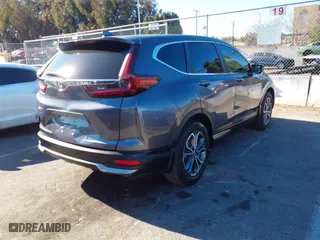 2021 Honda CR-V EX with VIN 2HKRW1H57MH424926, listed as a IAAI auction lot 41152874 with 11,578 mi miles. Bid and sale history available at carsss.com. Image 4.