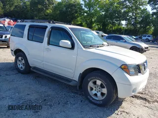 2007 Nissan Pathfinder SE with VIN 5N1AR18U27C616682, listed as a IAAI auction lot 42547335 with 178,199 mi miles and . Bid and sale history available at DreamBid. Image 1.