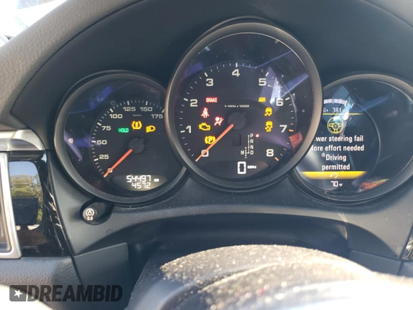 2018 Porsche Macan with VIN WP1AA2A57JLB02210, listed as a Copart auction lot 58010705 with 54,497 mi miles and Salvage title. Bid and sale history available at DreamBid. Image 9.