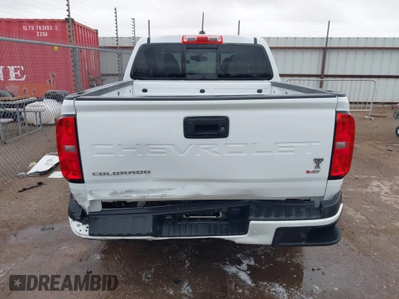 2021 Chevrolet Colorado 4WD Z71 with VIN 1GCGTDEN9M1256767, listed as a IAAI auction lot 42188311 with 55,116 mi miles and . Bid and sale history available at DreamBid. Image 16.