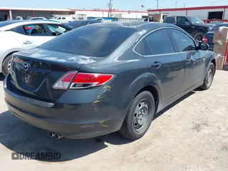 2013 Mazda 6 i Sport with VIN 1YVHZ8BH9D5M11992, listed as a IAAI auction lot 42047797 with 195,395 mi miles. Bid and sale history available at carsss.com. Image 4.
