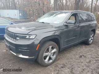 2022 Jeep Grand Cherokee L Limited with VIN 1C4RJKBGXN8541771, listed as a IAAI auction lot 41820243 with 34,278 mi miles. Bid and sale history available at carsss.com. Image 18.