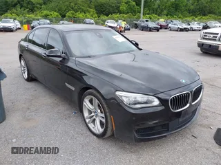 2014 BMW 7 Series 740Li with VIN WBAYE4C51ED138744, listed as a IAAI auction lot 42254213 with 116,157 mi miles and . Bid and sale history available at DreamBid. Image 1.