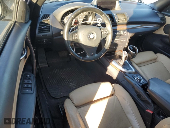 2011 BMW 1 Series 135i with VIN WBAUN7C51BVM25278, listed as a Copart auction lot 88473675 with 120,244 mi miles and Salvage title. Bid and sale history available at DreamBid. Image 8.