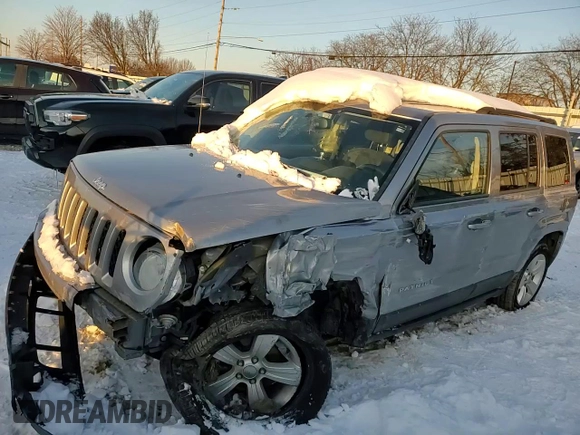 2015 Jeep Patriot Latitude with VIN 1C4NJPFB6FD377681, listed as a Copart auction lot 87102424 with Not Provided miles and Salvage Title. Bid and sale history available at DreamBid. Image 12.