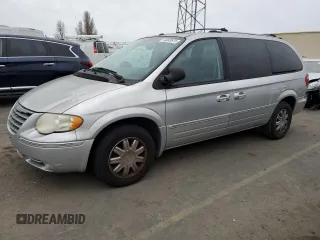 2007 Chrysler Town & Country LWB Limited with VIN 2A4GP64L37R214444, listed as a Copart auction lot 44849575 with 121,578 mi miles and Clean Title. Bid and sale history available at carsss.com. Image 1.
