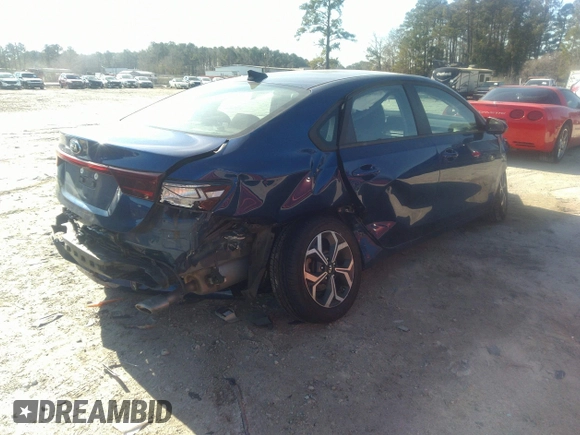 2019 Kia Forte LXS with VIN 3KPF24AD7KE067427, listed as a IAAI auction lot 41335311 with 35,952 mi miles. Bid and sale history available at carsss.com. Image 4.