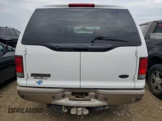 2005 Ford Excursion Eddie Bauer z VIN 1FMNU44L25ED41086, wystawiony jako Copart lot #69583364 z przebiegiem 306 764 mil mil oraz Czysty tytuł • Clean title. Historia ofert i sprzedaży dostępna na DreamBid. Obrazek 6.