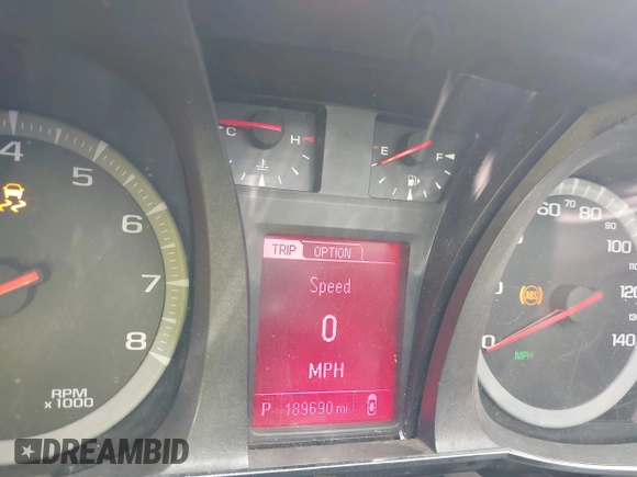 2013 GMC Terrain SLE with VIN 2GKFLSE38D6423586, listed as a IAAI auction lot 41013444 with 189,690 mi miles and . Bid and sale history available at DreamBid. Image 7.
