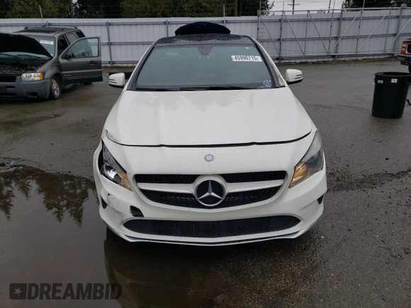 2017 Mercedes-Benz CLA 250 with VIN WDDSJ4GB0HN492621, listed as a Copart auction lot 45996715 with 110,630 mi miles and Salvage Title. Bid and sale history available at DreamBid. Image 5.