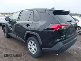 2024 Toyota RAV4 LE with VIN 2T3F1RFV0RW459195, listed as a IAAI auction lot 41943476 with 16,654 mi miles. Bid and sale history available at carsss.com. Image 3.