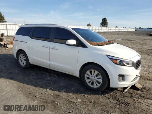 2016 Kia Sedona LX with VIN KNDMB5C15G6168382, listed as a Copart auction lot 50579875 with 103,151 mi miles and Clean Title. Bid and sale history available at carsss.com. Image 4.